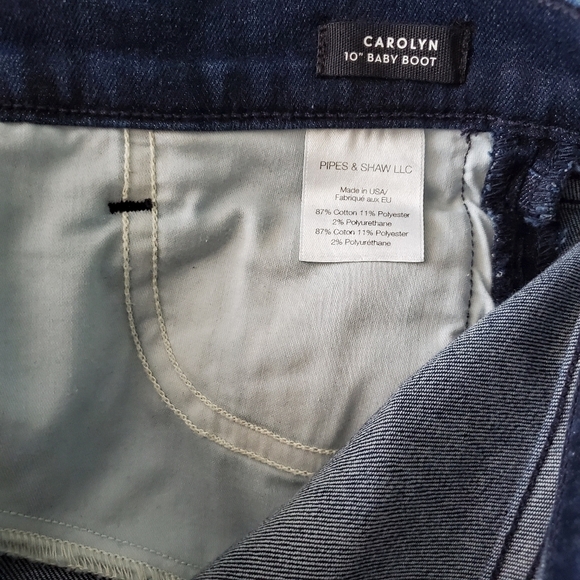 Veronica Beard Carolyn Tuxedo Stripe Jeans - Picture 5 of 6